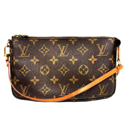 Louis Vuitton LOUIS VUITTON Pochette Accessoires M51980 SL1908 Pouch Handbag Women's Monogram Brown