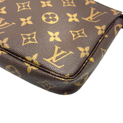 Louis Vuitton LOUIS VUITTON Pochette Accessoires M51980 SL1908 Pouch Handbag Women's Monogram Brown