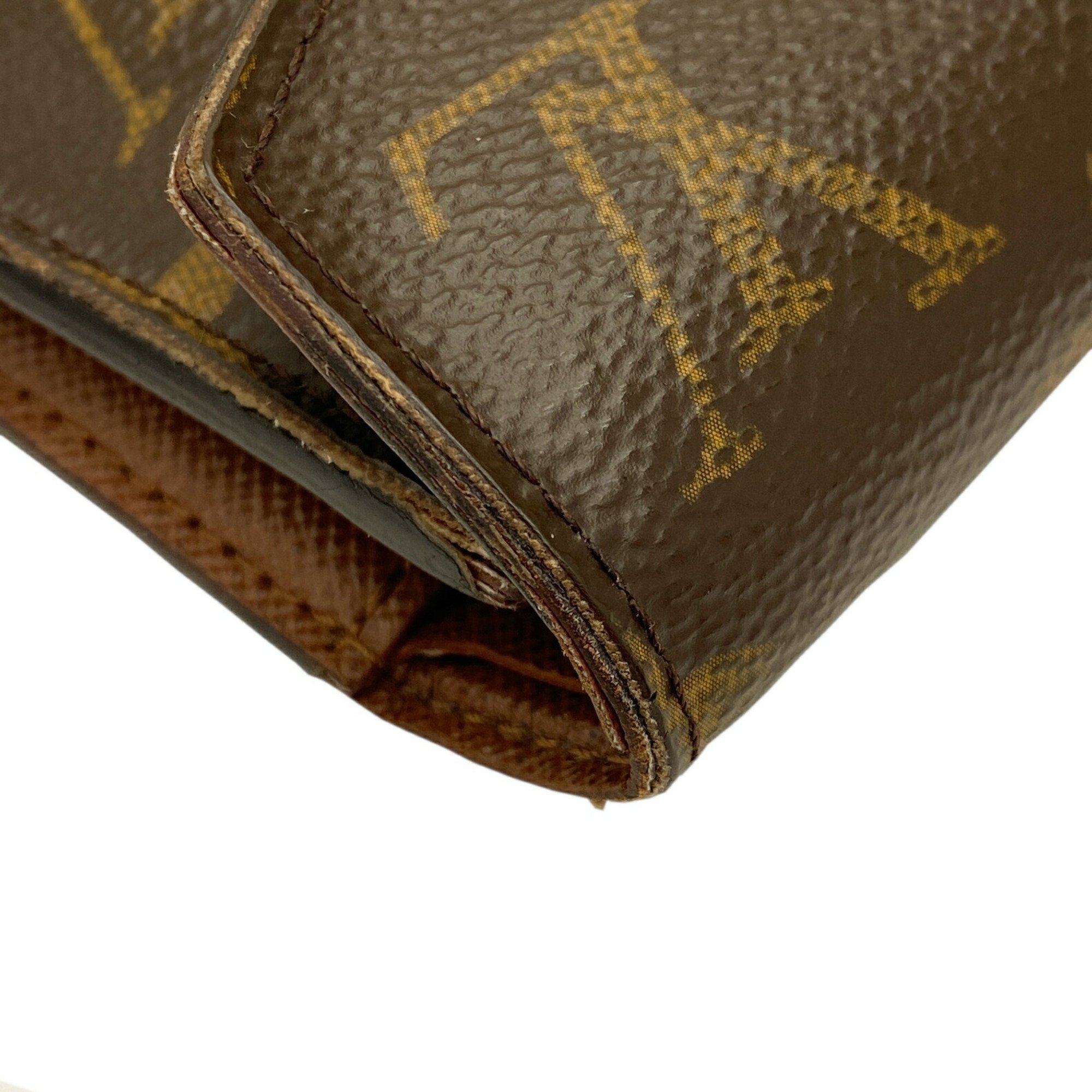 LOUIS VUITTON Louis Vuitton Monogram M62472 SP2138 Portefeuille Victorine Wallet for Women and Men