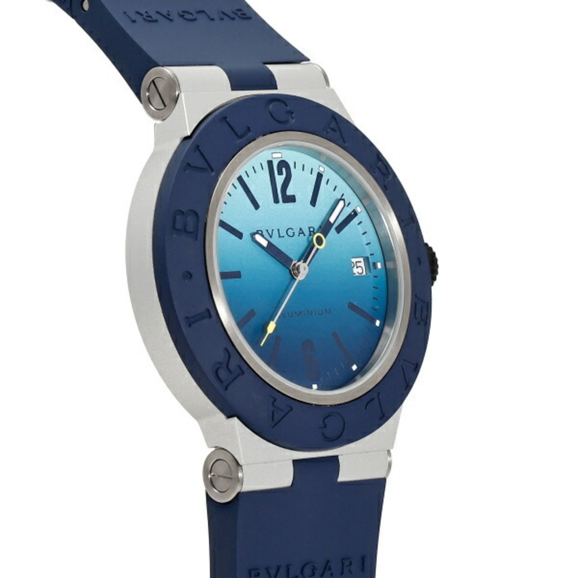 BVLGARI Arum Capri World Limited Edition 1000 103815 Blue Dial Men's Watch