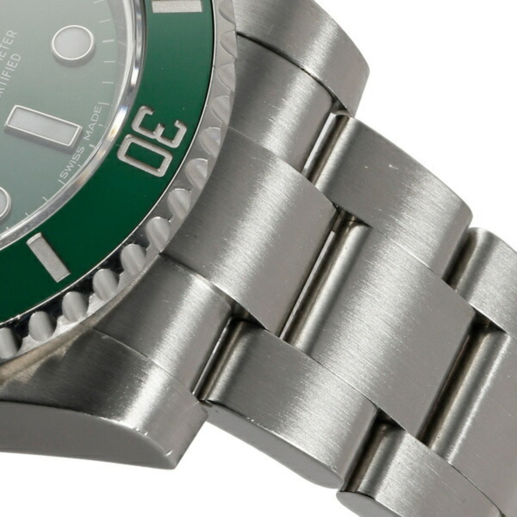 Rolex ROLEX Submariner Date 116610LV Green Dot Dial Watch Men's