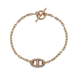 Hermes Chaine d'Ancre New Farandole SH K18PG Pink Gold Bracelet