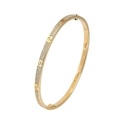 Cartier Love Pavé Small K18YG Yellow Gold Bracelet