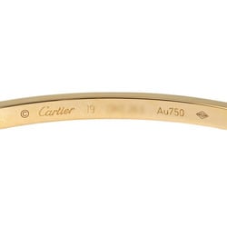 Cartier Love Pavé Small K18YG Yellow Gold Bracelet