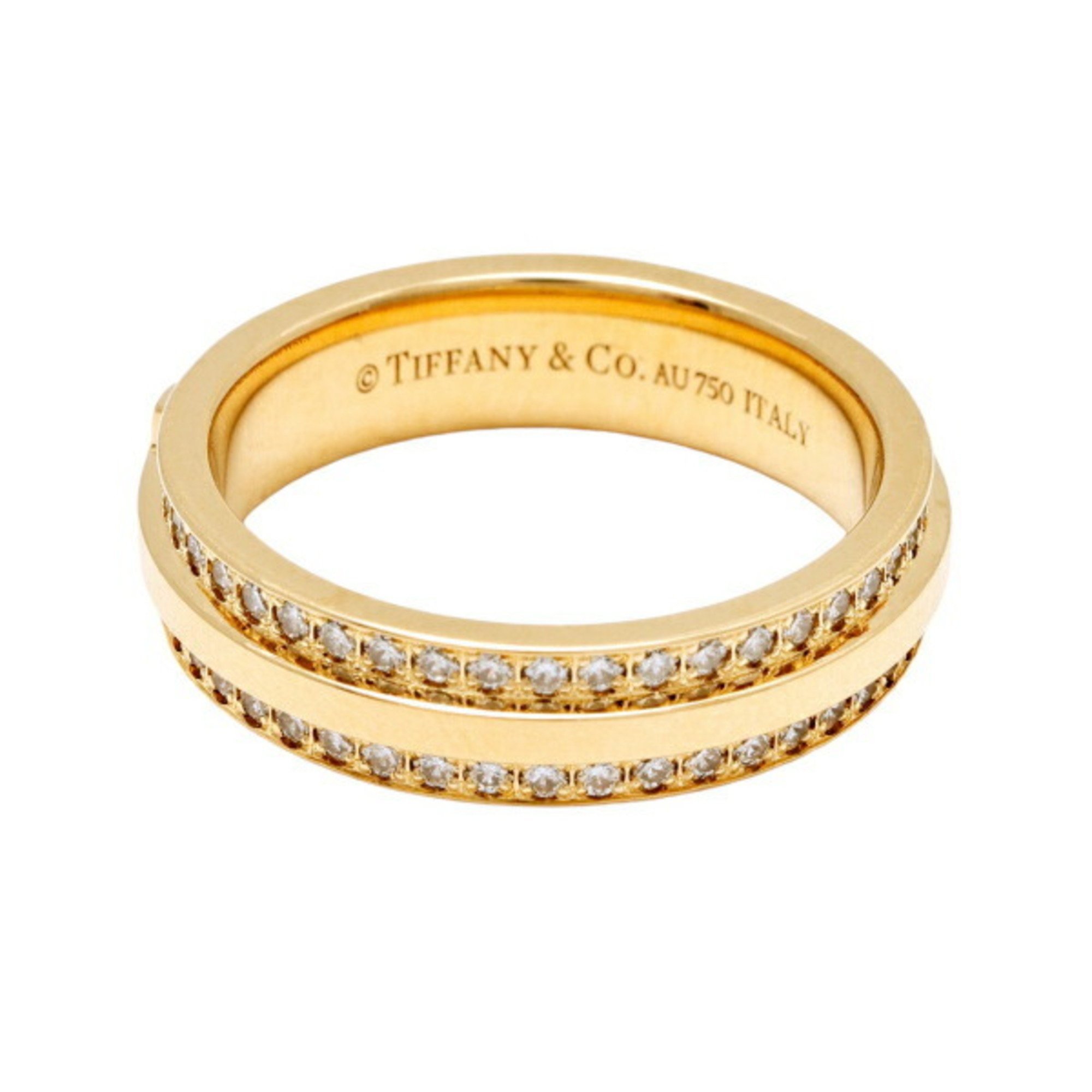 Tiffany T Narrow 18K Yellow Gold Ring