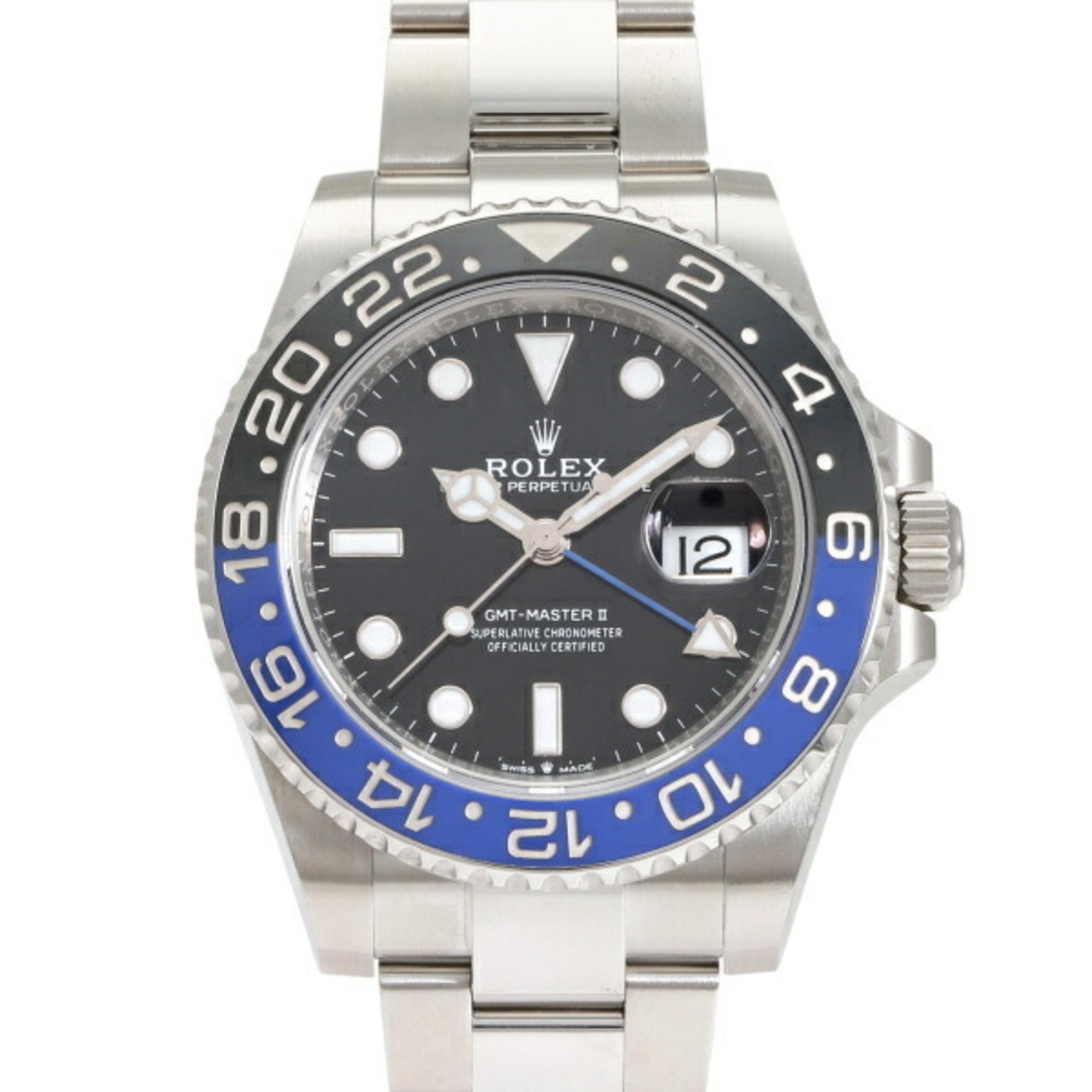 Rolex GMT Master II 126710BLNR Black Dot Dial Watch Men's