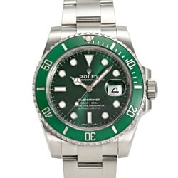 Rolex ROLEX Submariner Date 116610LV Green Dot Dial Watch Men's