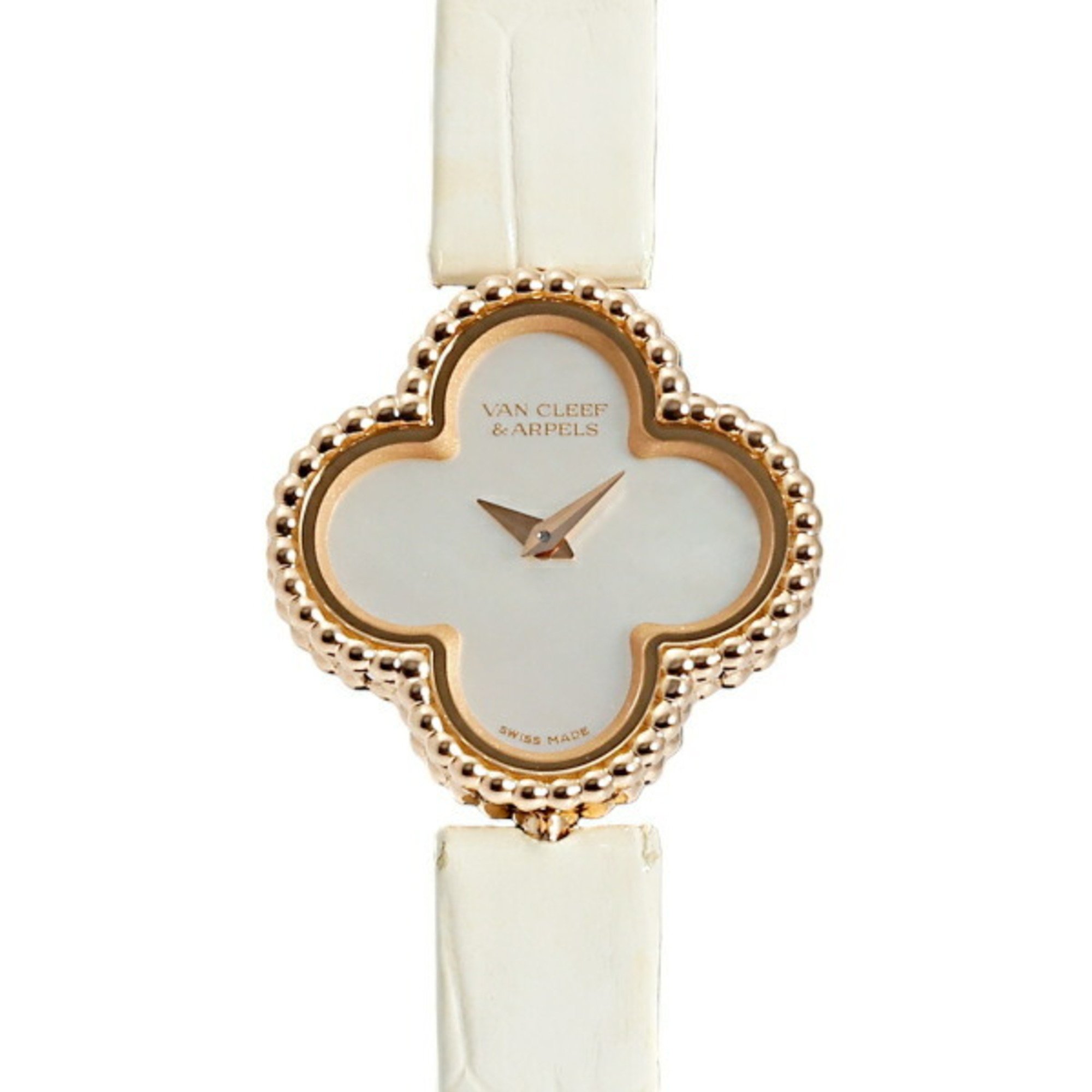 Van Cleef Arpels Sweet Alhambra White Shell VCAR08SF00 Dial Women's Watch