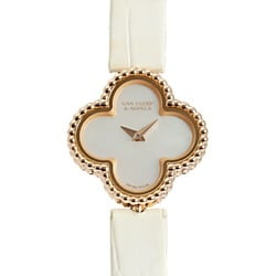 Van Cleef Arpels Sweet Alhambra White Shell VCAR08SF00 Dial Women's Watch