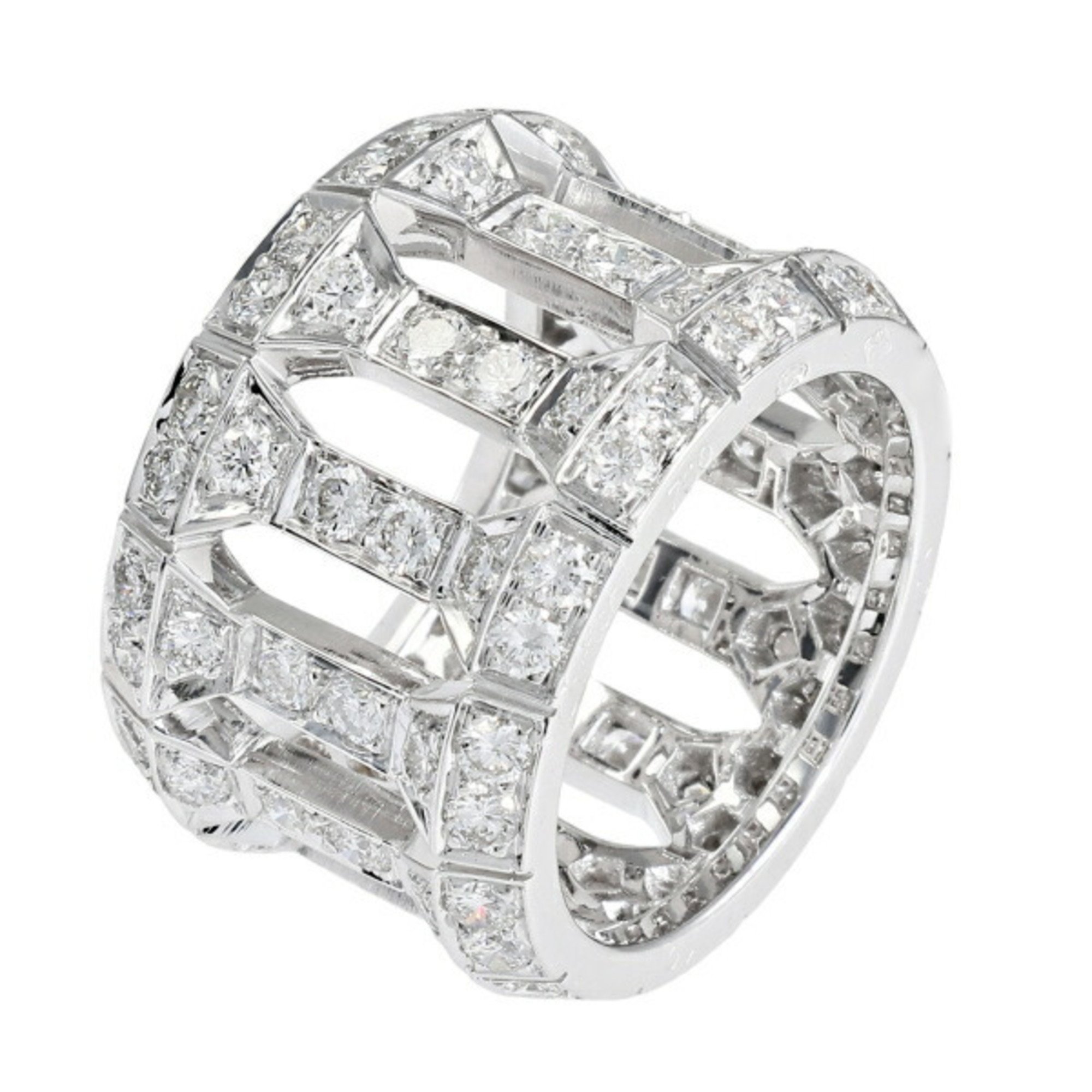 Cartier Antalya K18WG White Gold Ring