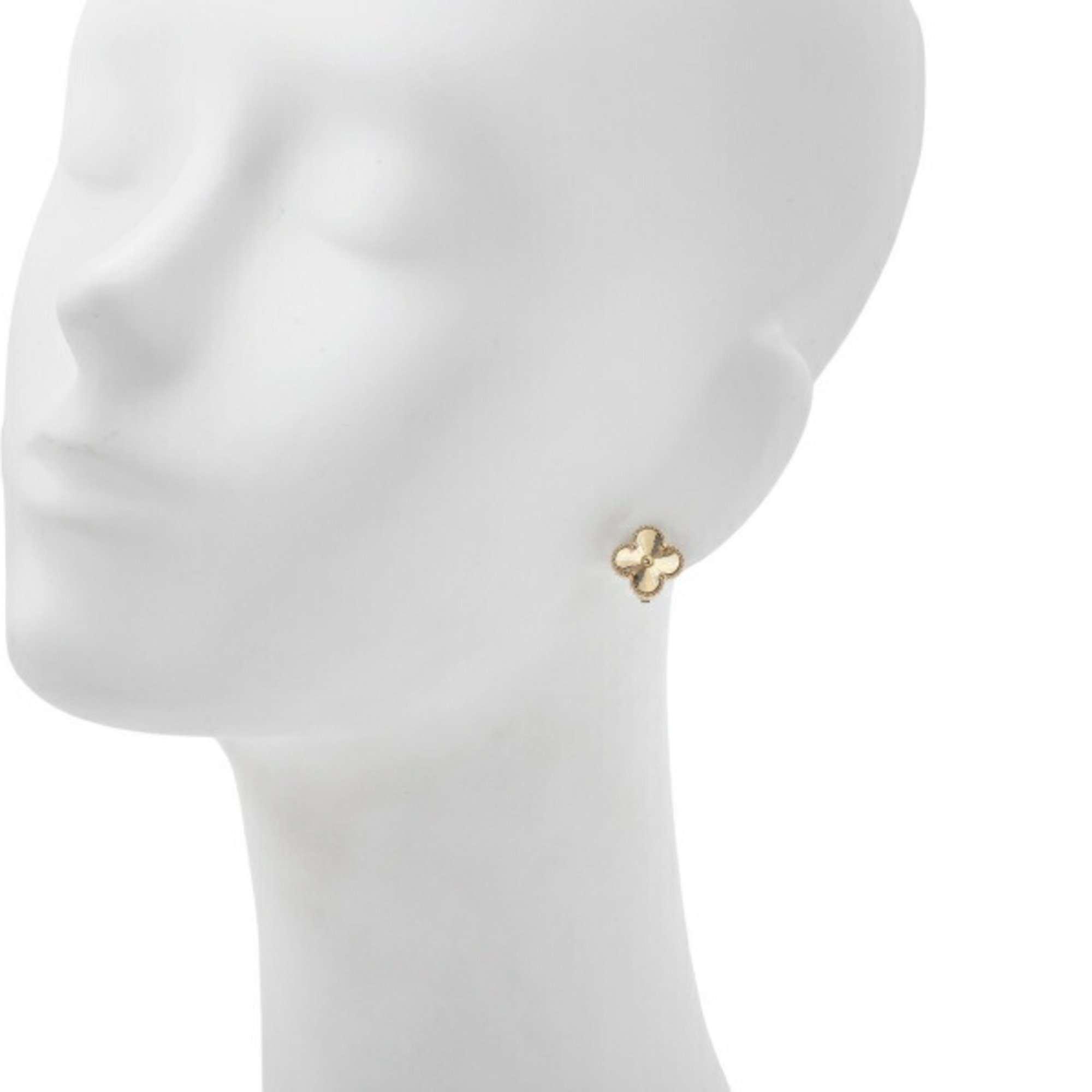 Van Cleef & Arpels Alhambra 18K Yellow Gold Earrings