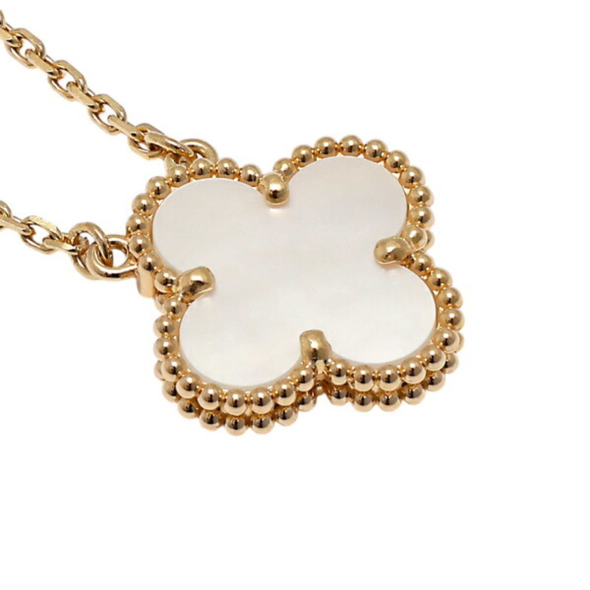 Van Cleef & Arpels Alhambra K18YG Yellow Gold Necklace