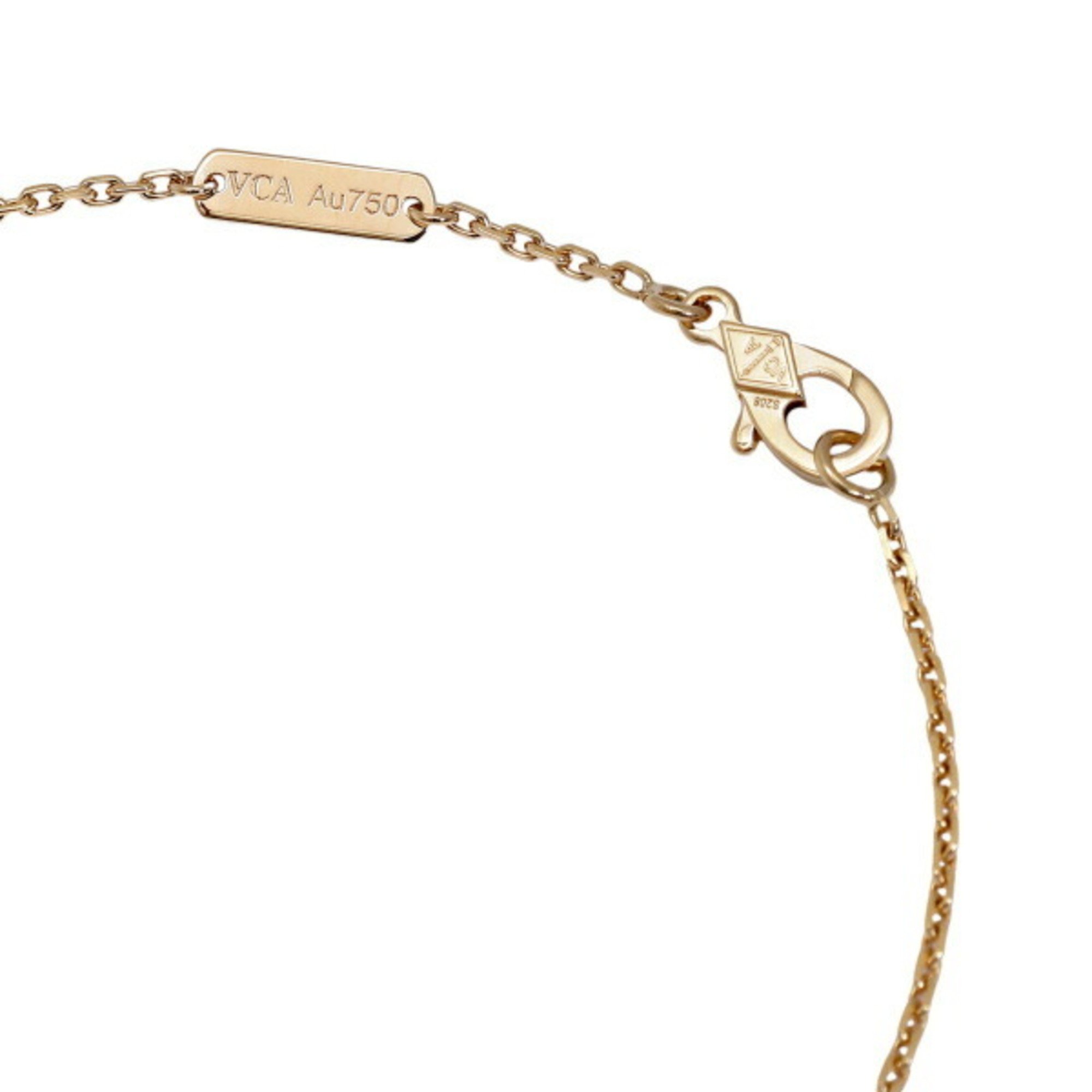 Van Cleef & Arpels Alhambra K18YG Yellow Gold Necklace