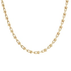 Tiffany HardWear Small Link K18YG Yellow Gold Necklace