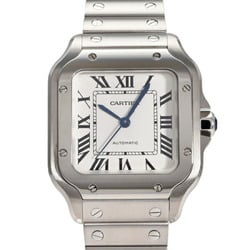 Cartier Santos Do Watch WSSA0029 Silver Dial Men's