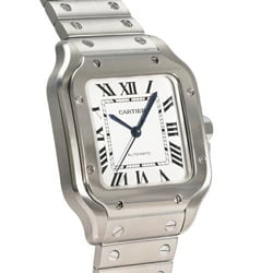 Cartier Santos Do Watch WSSA0029 Silver Dial Men's