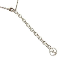 LOUIS VUITTON Louis Vuitton Necklace Essential V Silver M63197 LE0251 Pendant Men's Women's