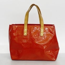 Louis Vuitton Handbag Vernis Reed PM M91088 Rouge Ladies