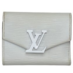 LOUIS VUITTON Louis Vuitton Portefeuille Victorine Capucines M69165 SP0260 Epi Wallet Compact White Women's Men's