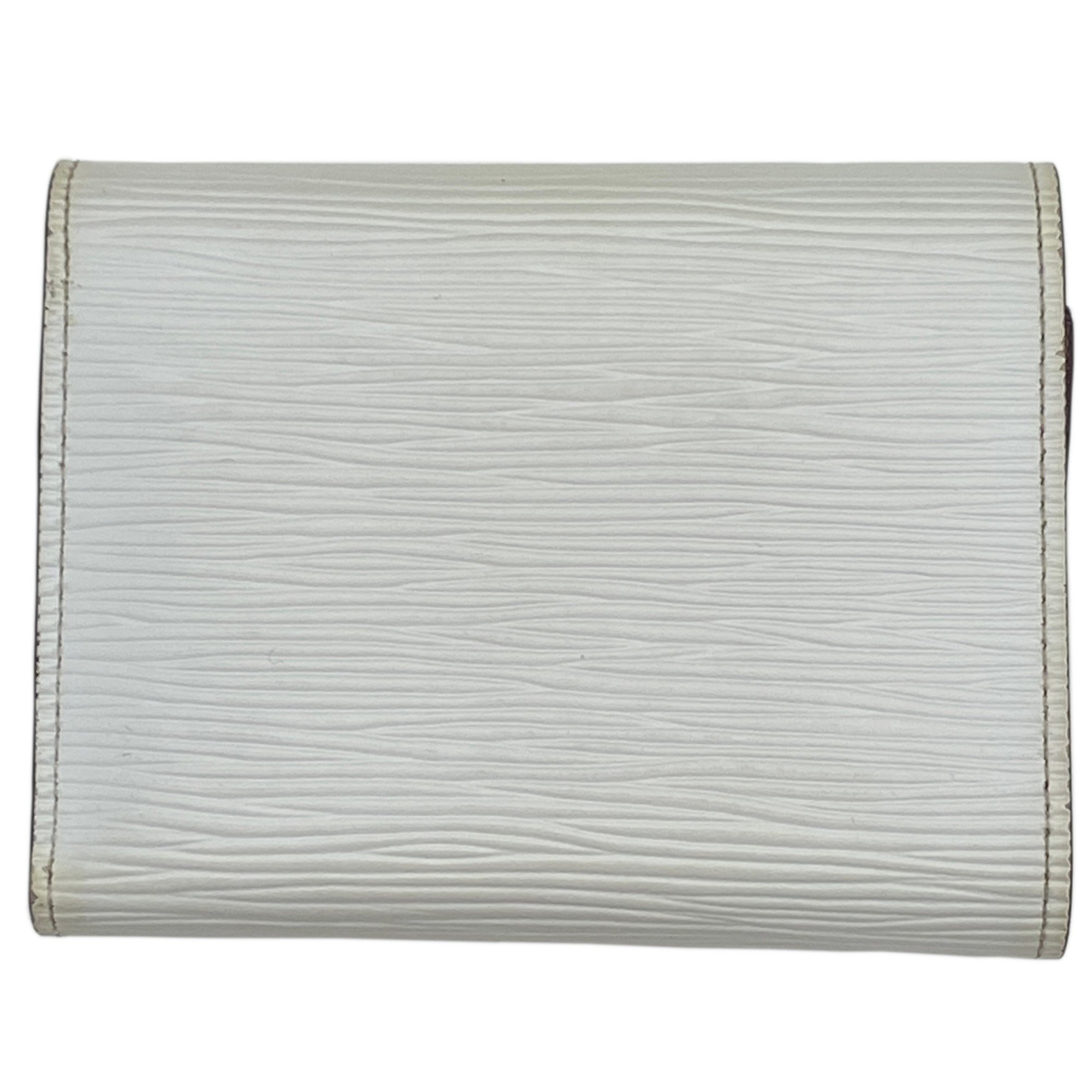 LOUIS VUITTON Louis Vuitton Portefeuille Victorine Capucines M69165 SP0260 Epi Wallet Compact White Women's Men's