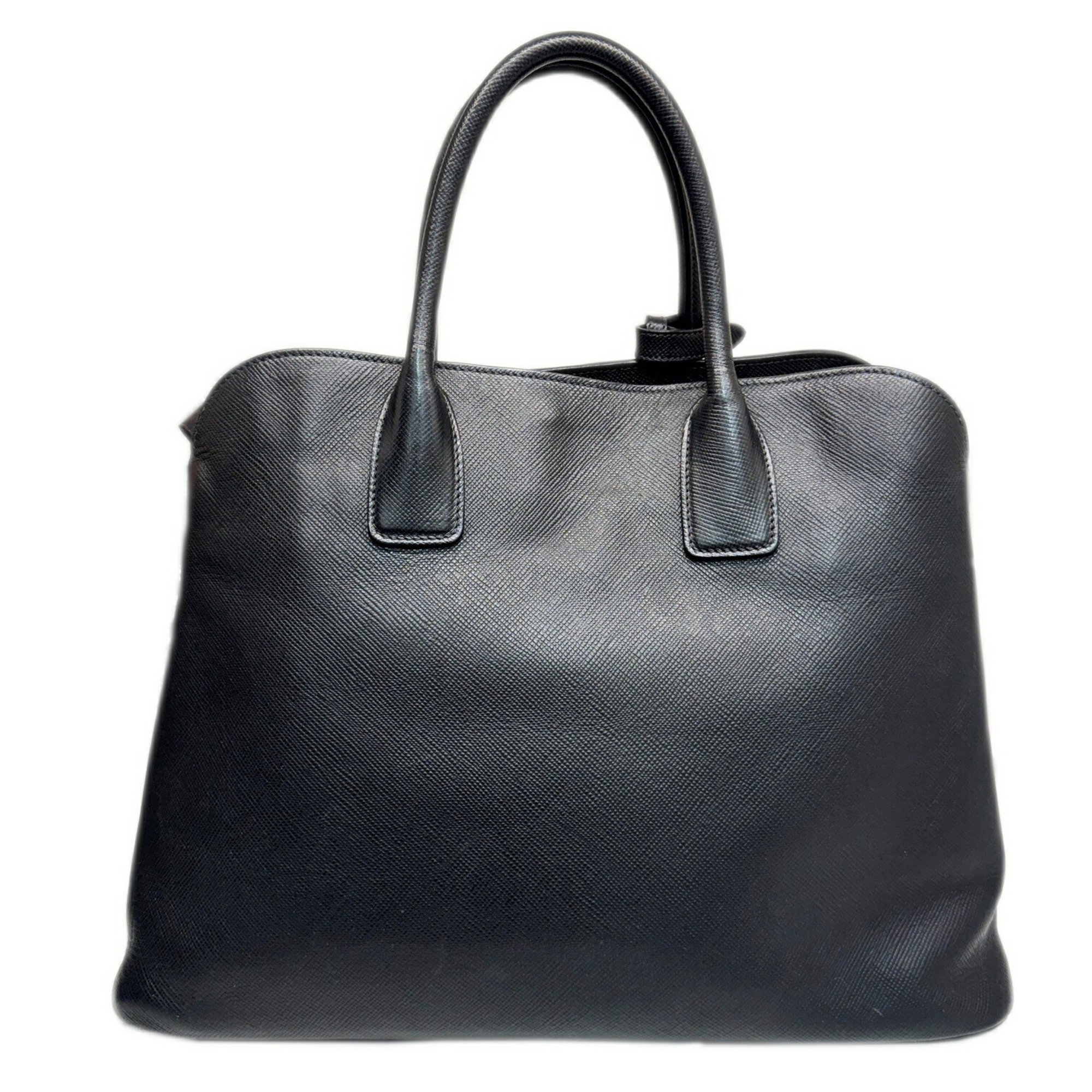 PRADA Prada Tote Bag Handbag Saffiano BN2553 Black