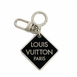 Louis Vuitton Keychain Portocle Damier Clark M66268 Black Silver Men's