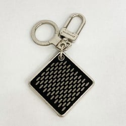 Louis Vuitton Keychain Portocle Damier Clark M66268 Black Silver Men's