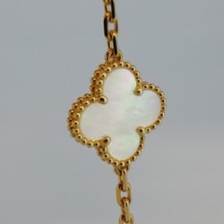 Van Cleef & Arpels Necklace Alhambra 10 Motifs Mother of Pearl K18YG Yellow Gold Ladies