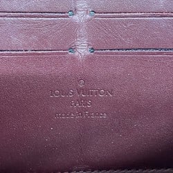 Louis Vuitton Long Wallet Vernis Zippy M90218 Griyot Ladies