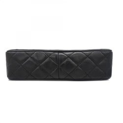 Chanel Shoulder Bag Matelasse Lambskin Black Women's