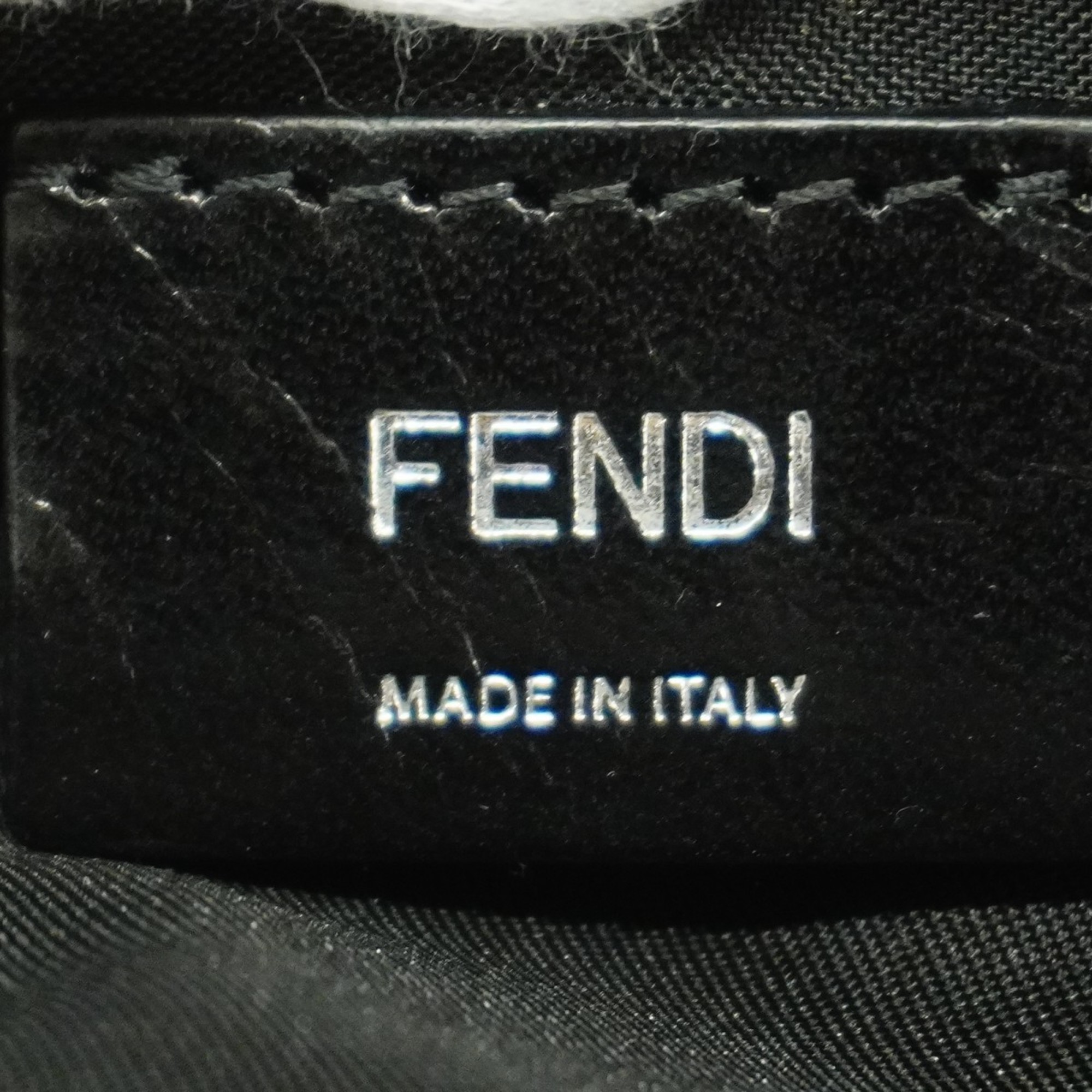 Fendi Tote Bag Canvas Black Women's