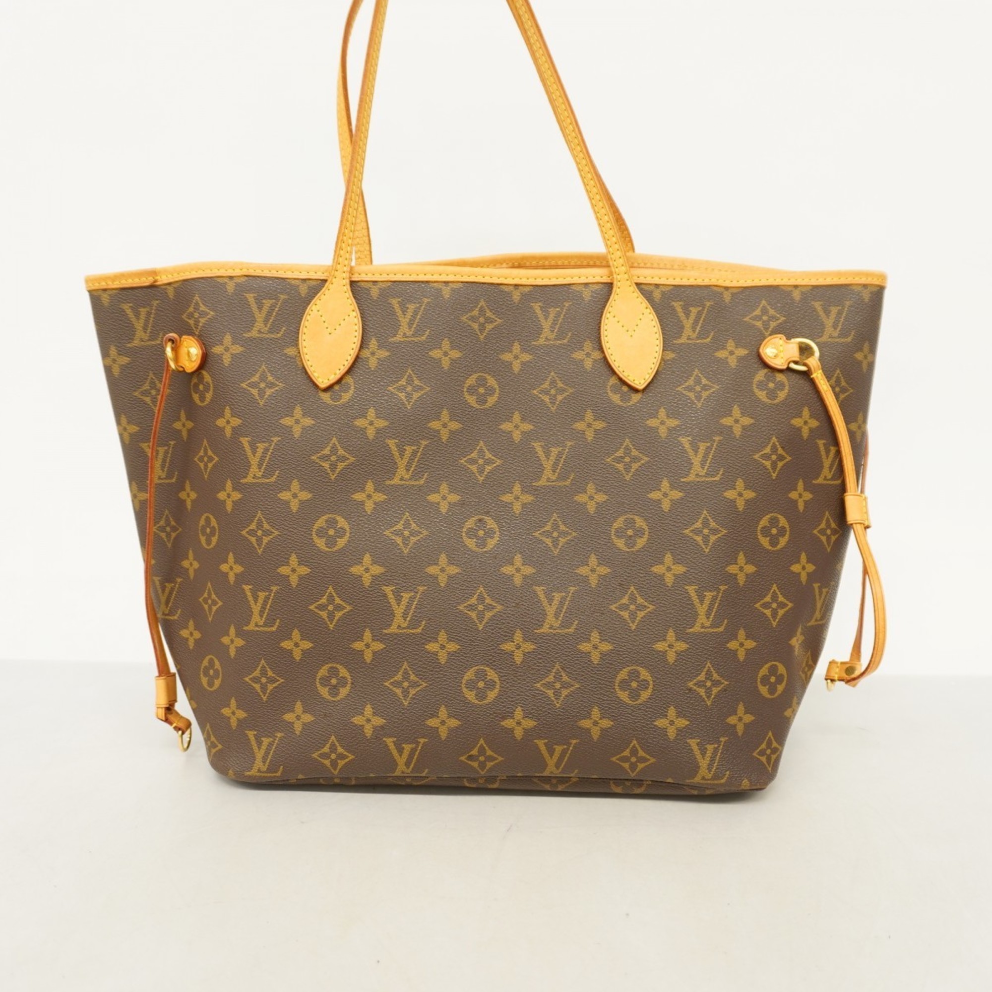 Louis Vuitton Tote Bag Monogram Neverfull MM M40156 Brown Women's