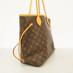 Louis Vuitton Tote Bag Monogram Neverfull MM M40156 Brown Women's