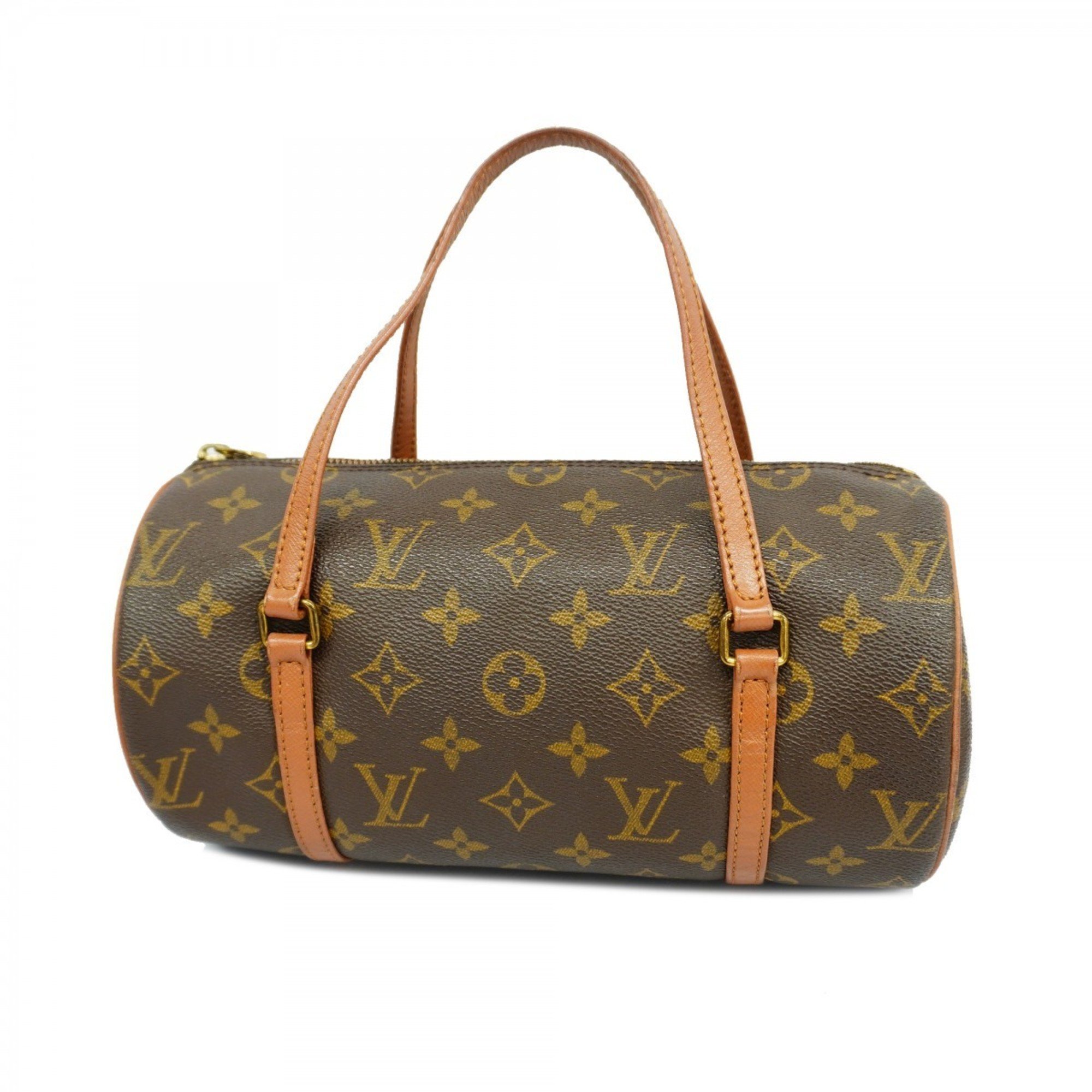 Louis Vuitton handbag Monogram Papillon 26 M51386 Brown ladies