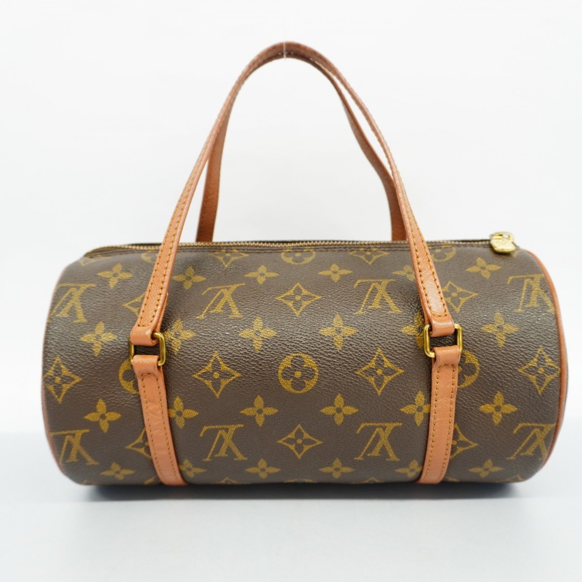 Louis Vuitton handbag Monogram Papillon 26 M51386 Brown ladies