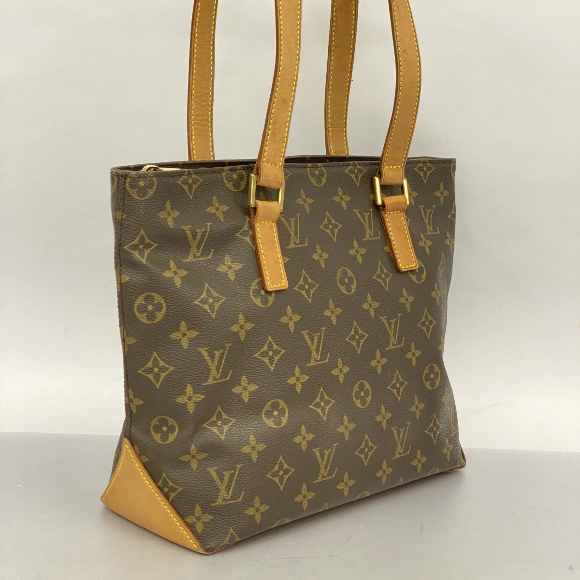 Louis Vuitton Tote Bag Monogram Cabas Piano M51148 Brown Women's