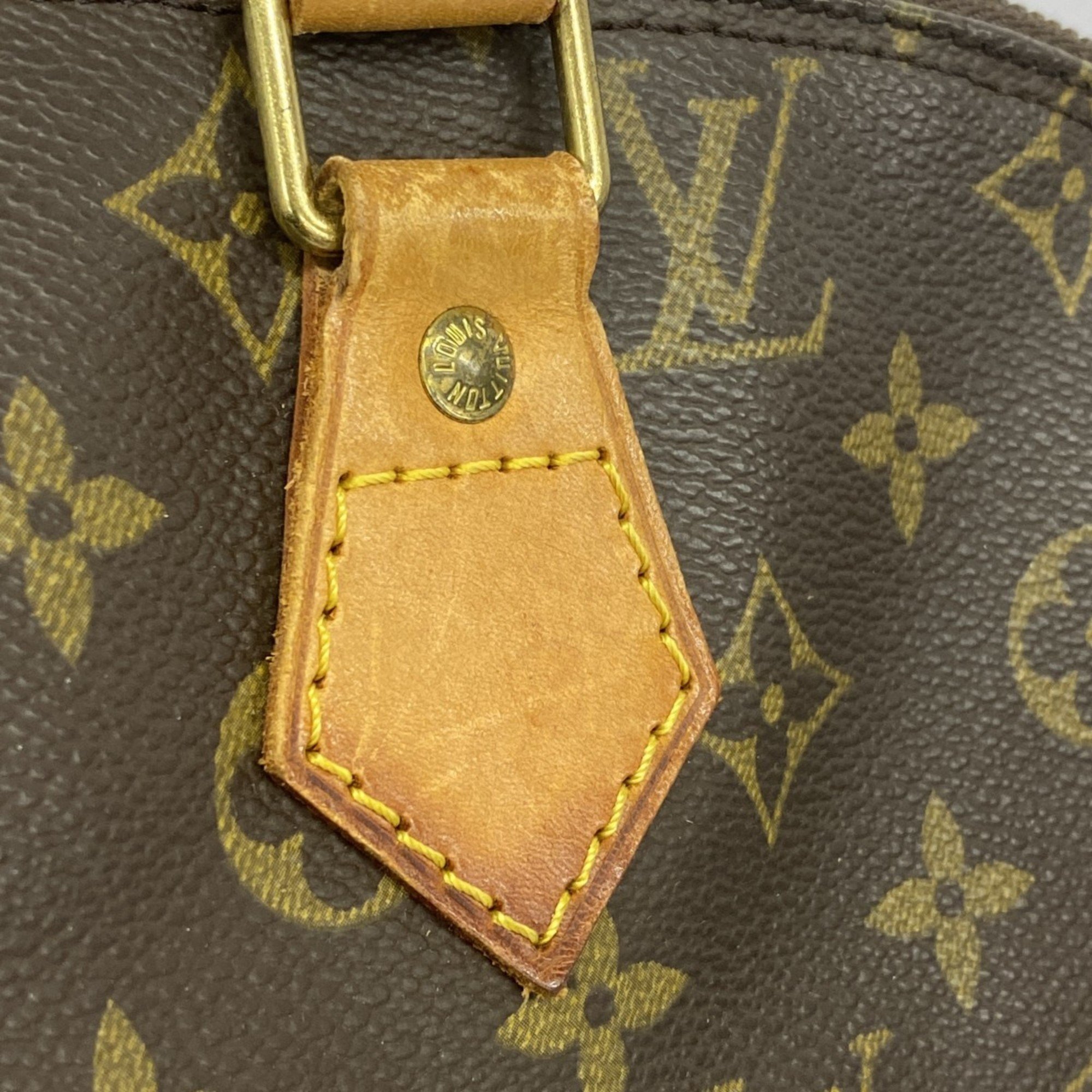 Louis Vuitton handbag Monogram Alma M51130 brown ladies