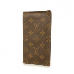 Louis Vuitton Long Wallet Monogram Porte Valeur Carte Credit M61823 Brown Men's Women's