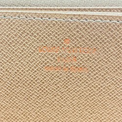 Louis Vuitton Long Wallet Damier Zippy N41661 Ebene Men's Women's