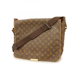 Louis Vuitton Shoulder Bag Monogram Abess M45257 Brown Men's