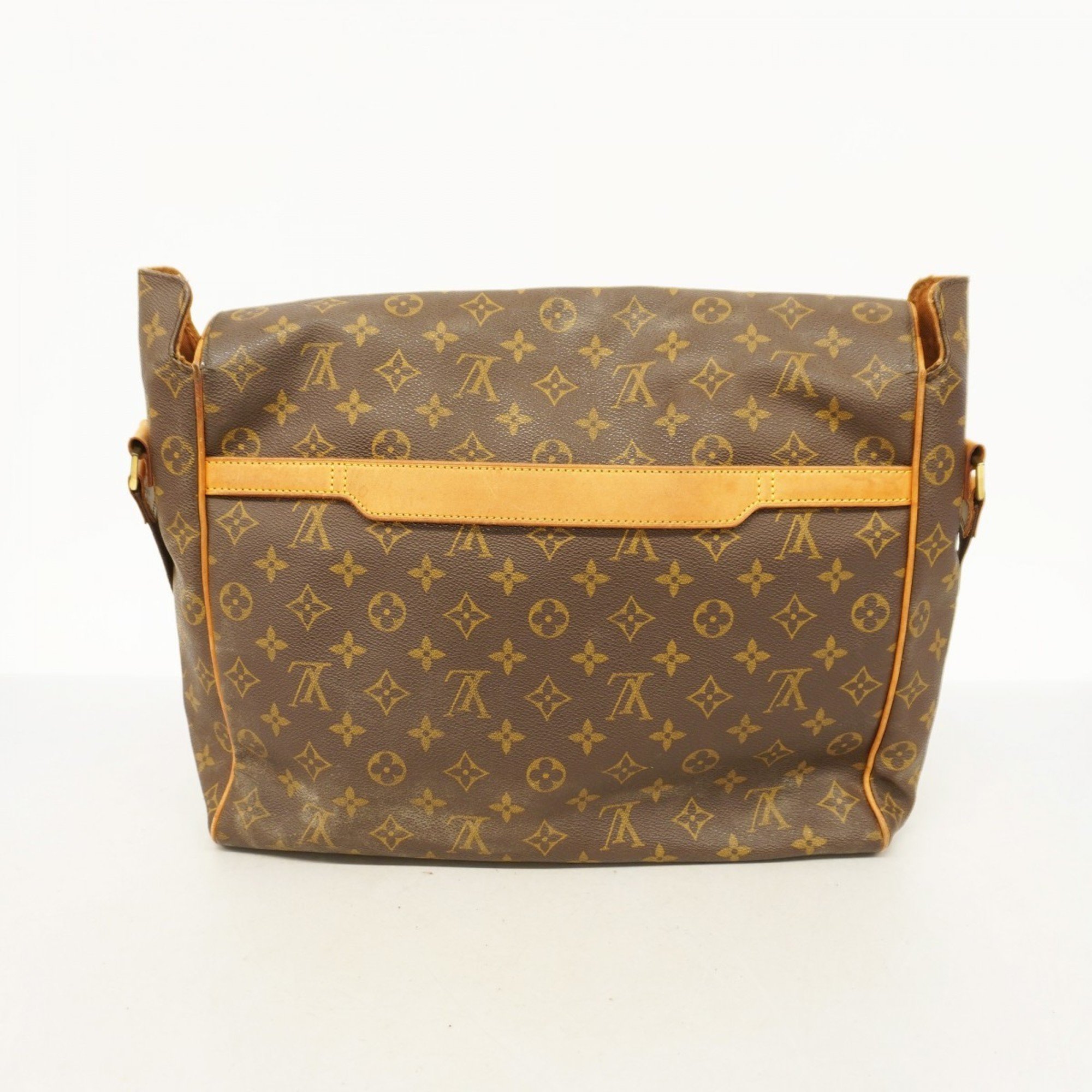 Louis Vuitton Shoulder Bag Monogram Abess M45257 Brown Men's