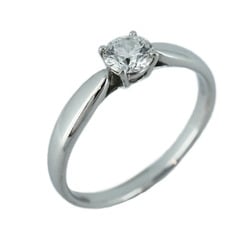 Tiffany Ring Harmony 1PD Diamond Pt950 Platinum 0.35CT Size 11.5 Ladies