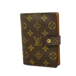 Louis Vuitton Notebook Cover Monogram Agenda PM R20005 Brown Men's Women's