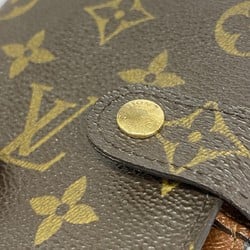 Louis Vuitton Notebook Cover Monogram Agenda PM R20005 Brown Men's Women's