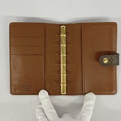 Louis Vuitton Notebook Cover Monogram Agenda PM R20005 Brown Men's Women's