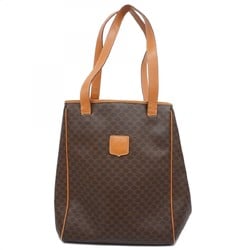 Celine Tote Bag Macadam Brown Women's