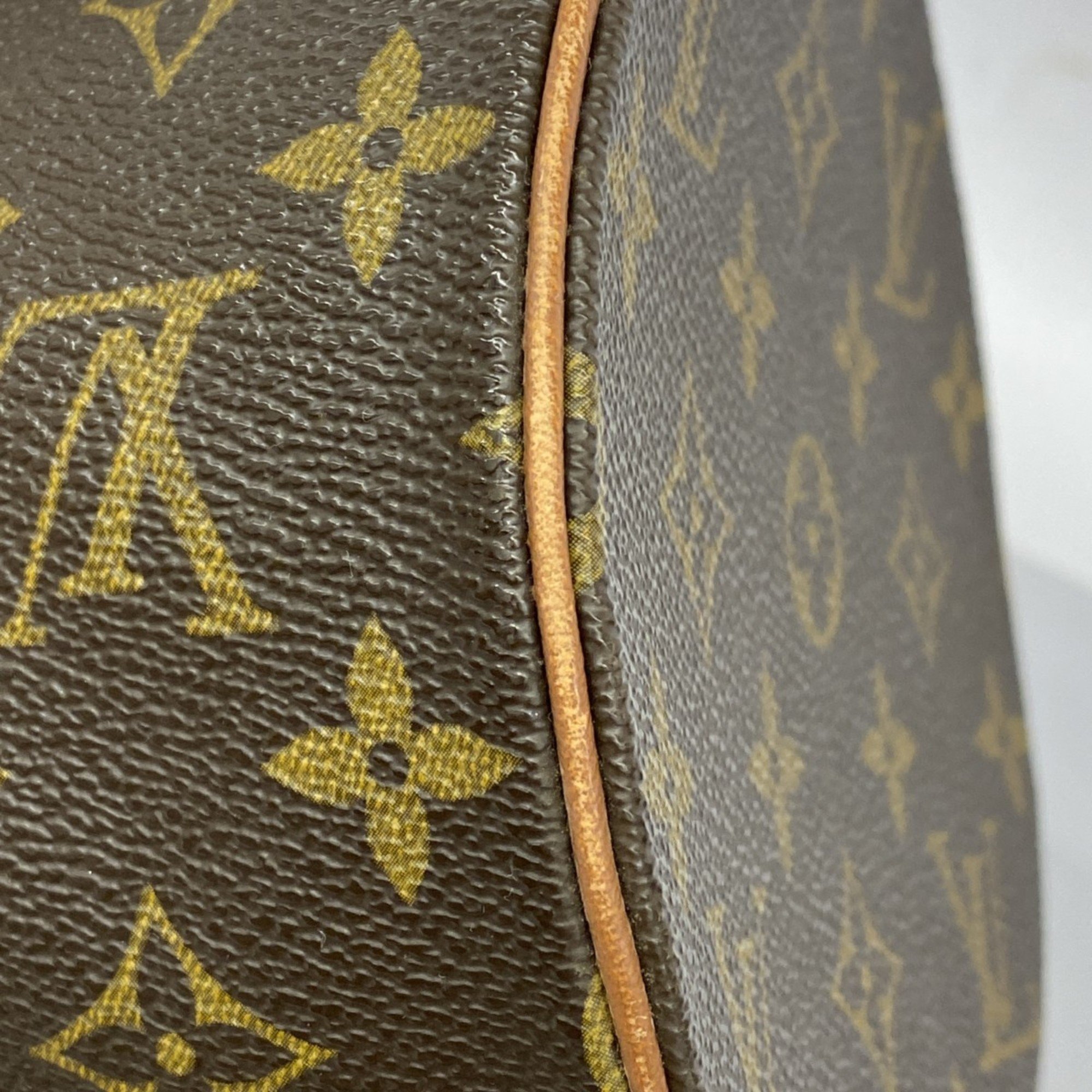 Louis Vuitton Handbag Monogram Papyrus 30 M51365 Brown Women's