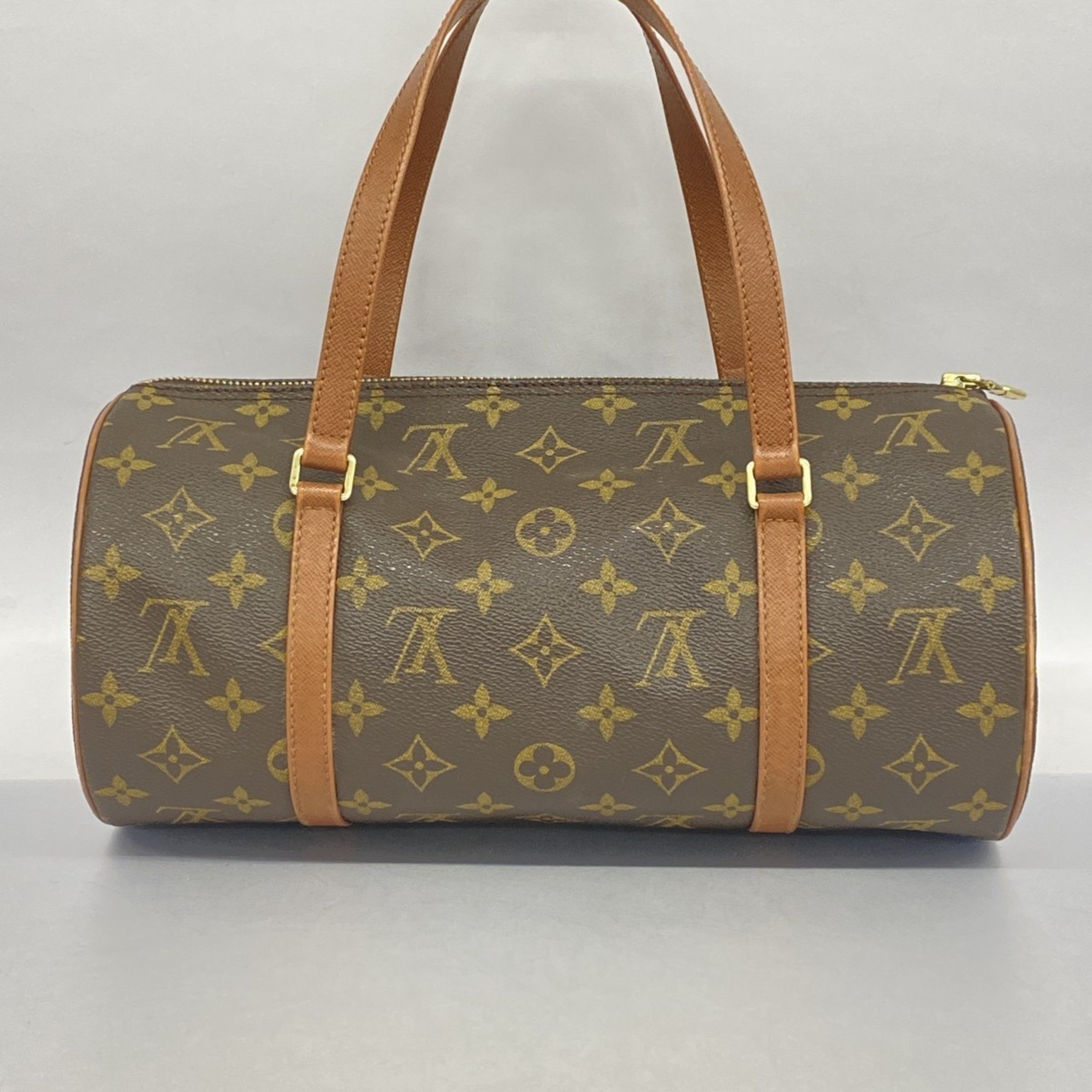 Louis Vuitton Handbag Monogram Papyrus 30 M51365 Brown Women's