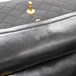 Chanel Shoulder Bag Matelasse Lambskin Black Women's