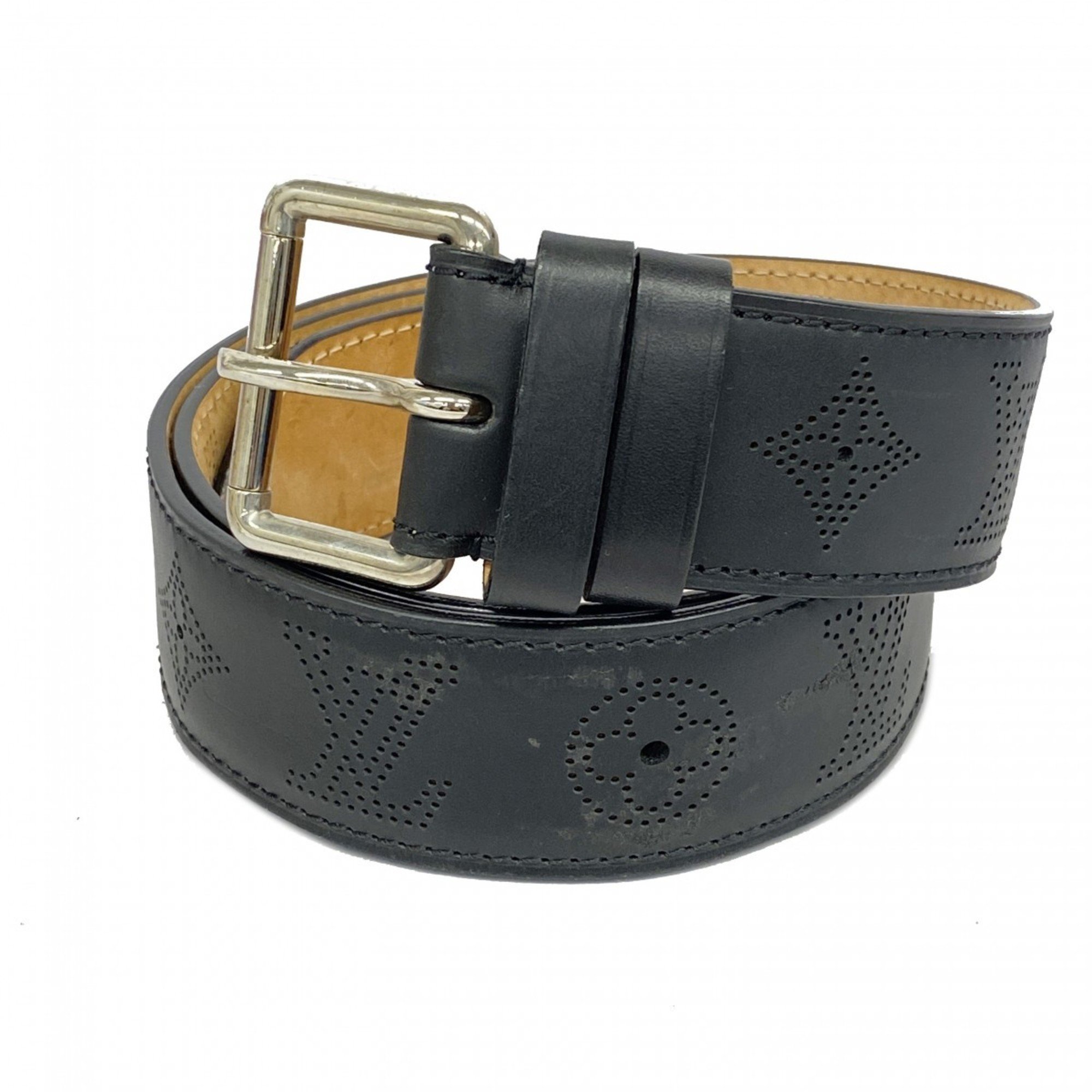 Louis Vuitton Belt Mahina Santurperfo M6931 Noir Ladies